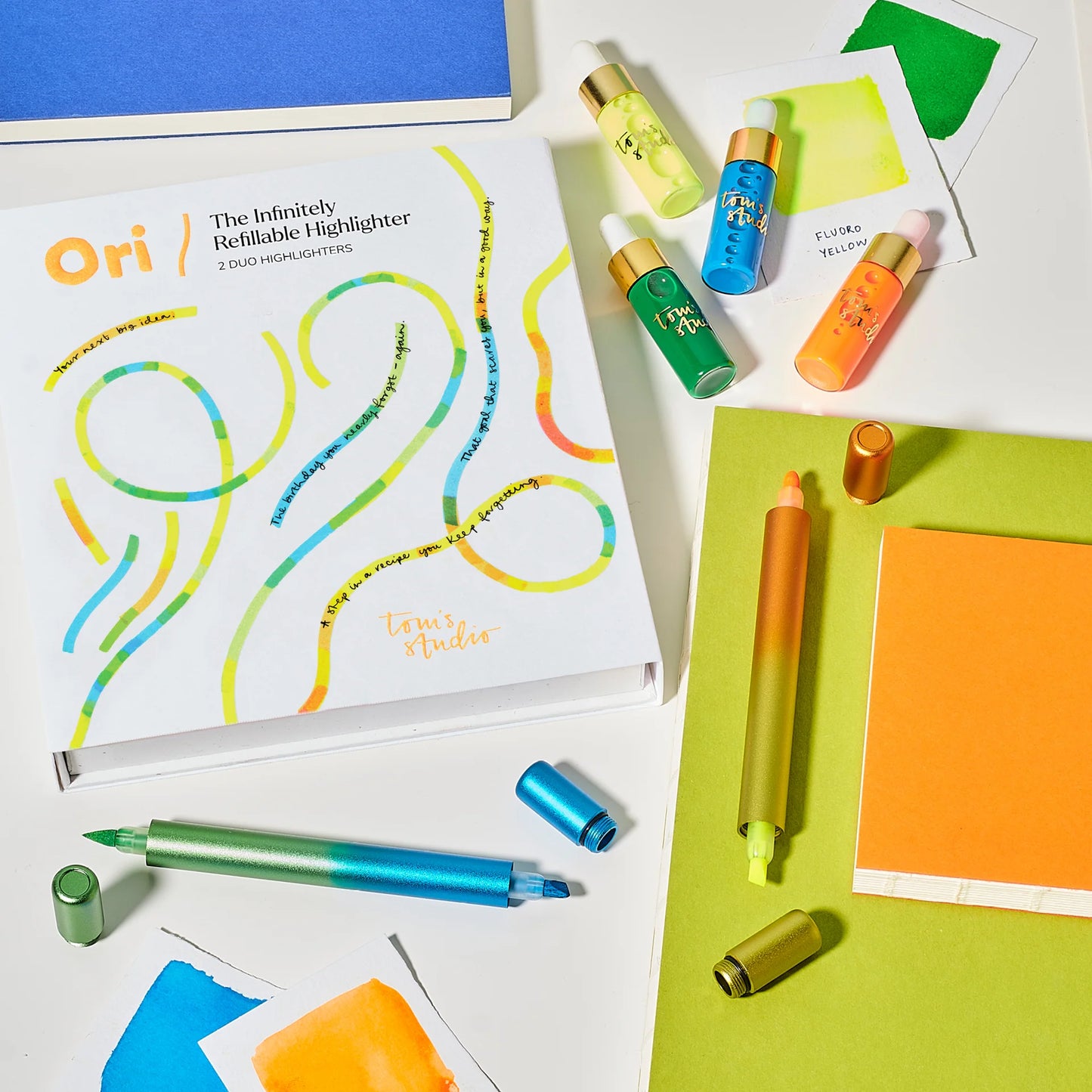 Tom's Studio Ori Highlighter Set [2 Pen]