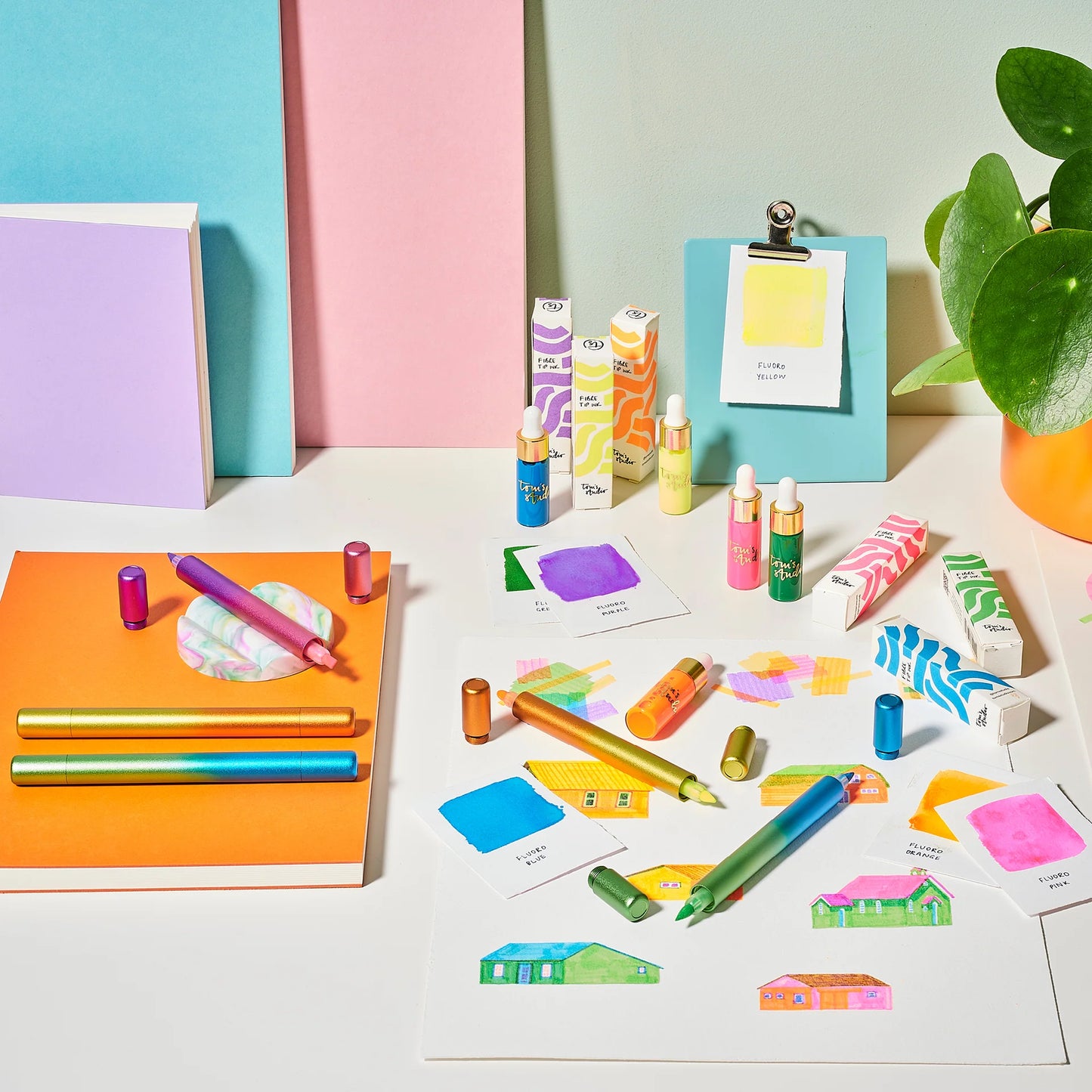 Tom's Studio Ori Highlighter Set [2 Pen]