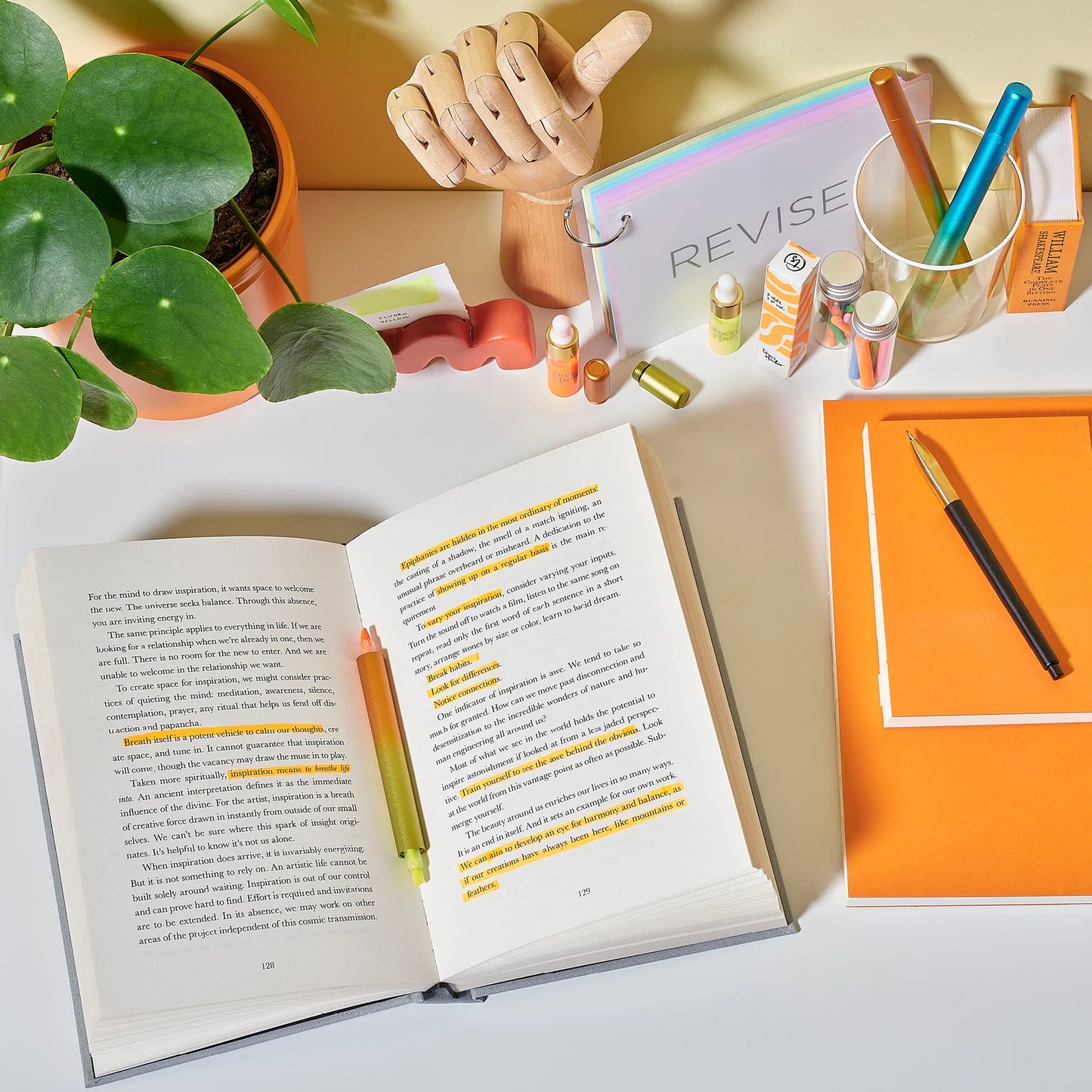 Tom's Studio Ori Highlighter Set [2 Pen]