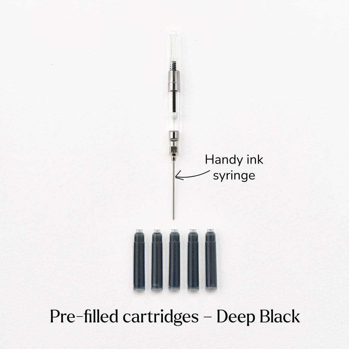 Tom's Studio Refillable Ink Cartridges [Pack of 5]