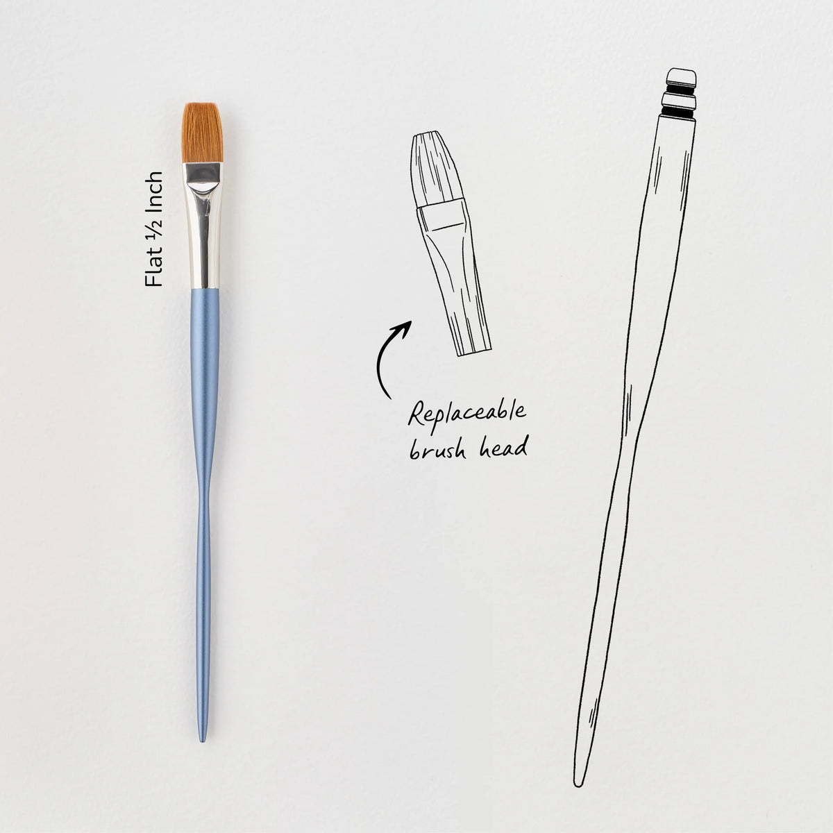 Tom's Studio - Studio Paintbrush Set