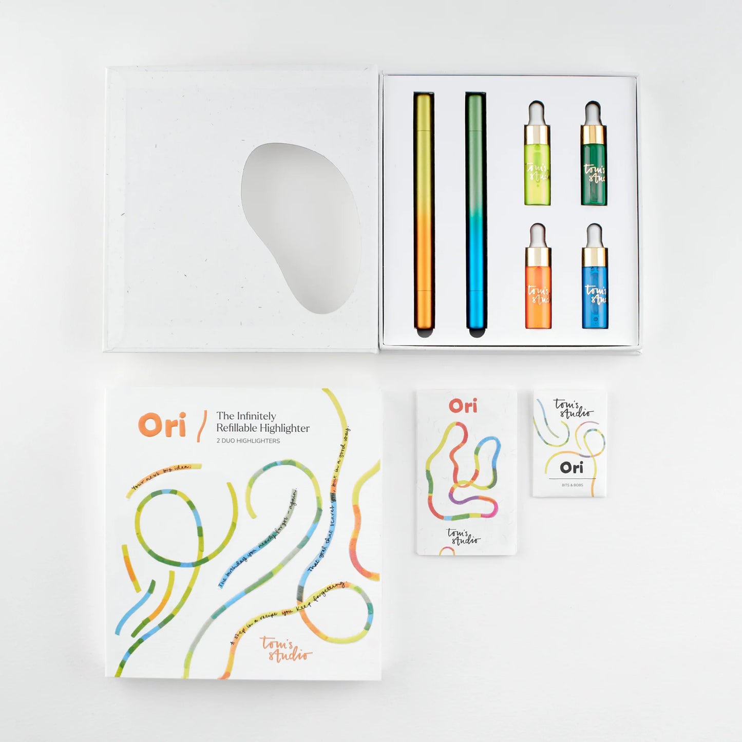 Tom's Studio Ori Highlighter Set [2 Pen]