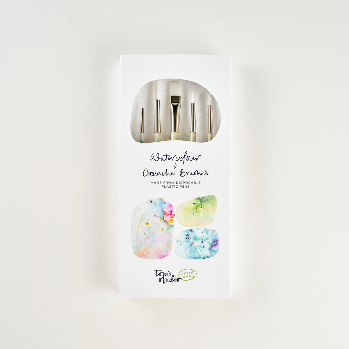Tom's Studio Write Off Paintbrush Set
