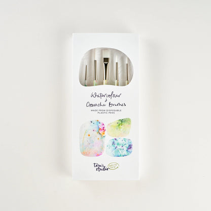 Tom's Studio Write Off Paintbrush Set