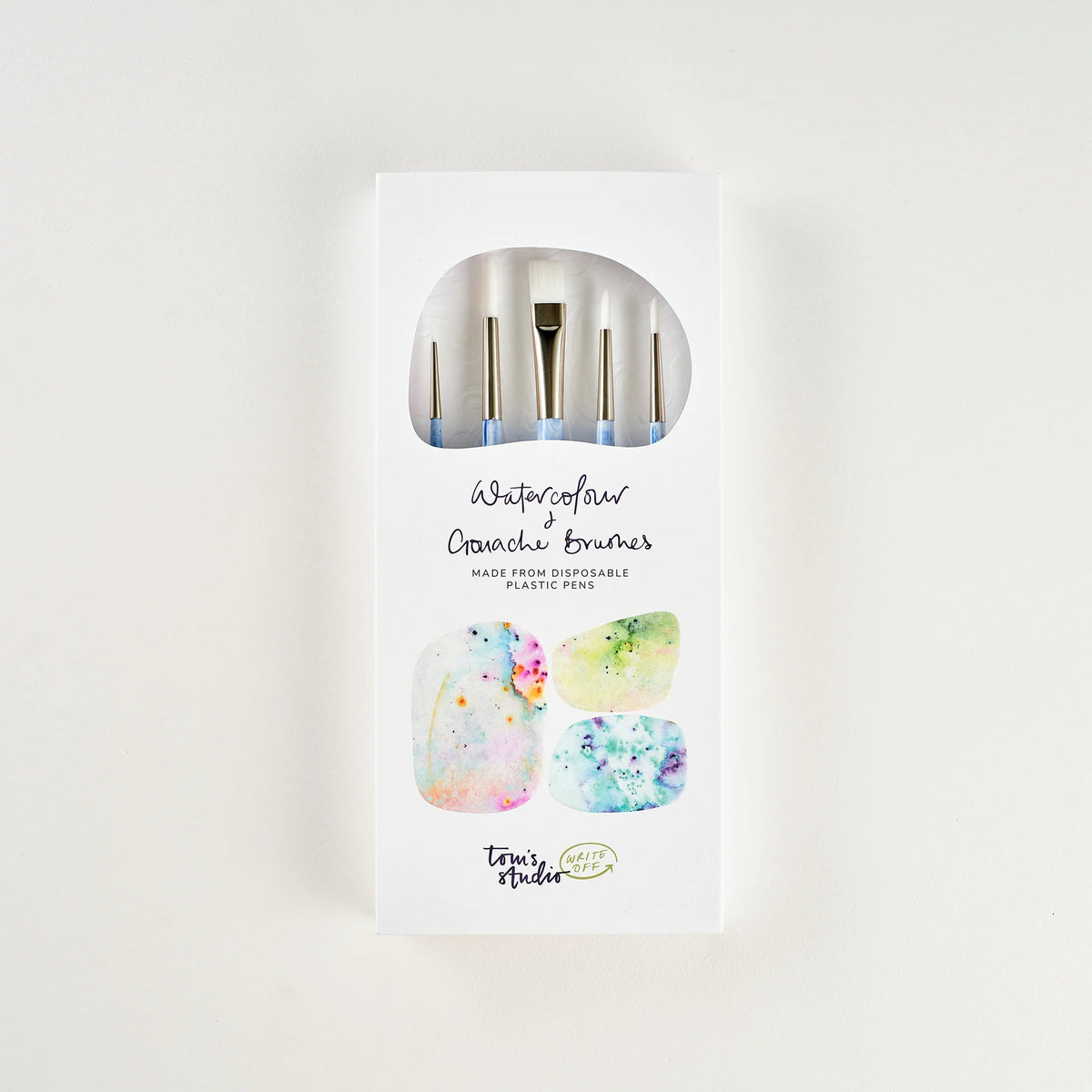 Tom's Studio Write Off Paintbrush Set