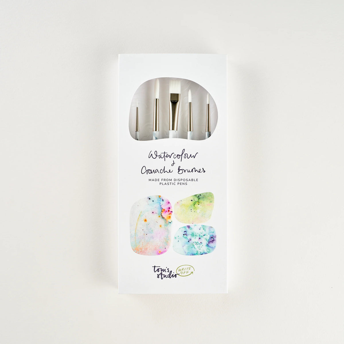 Tom's Studio Write Off Paintbrush Set