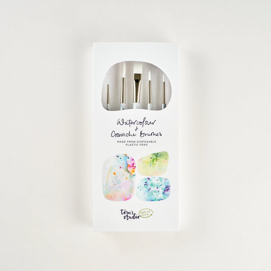 Tom's Studio Write Off Paintbrush Set