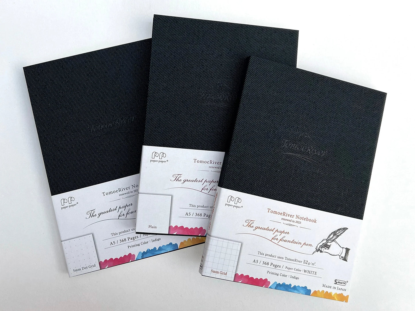 Sakae Tomoe River Hardcover Notebooks 52gsm (A5) 368 pages