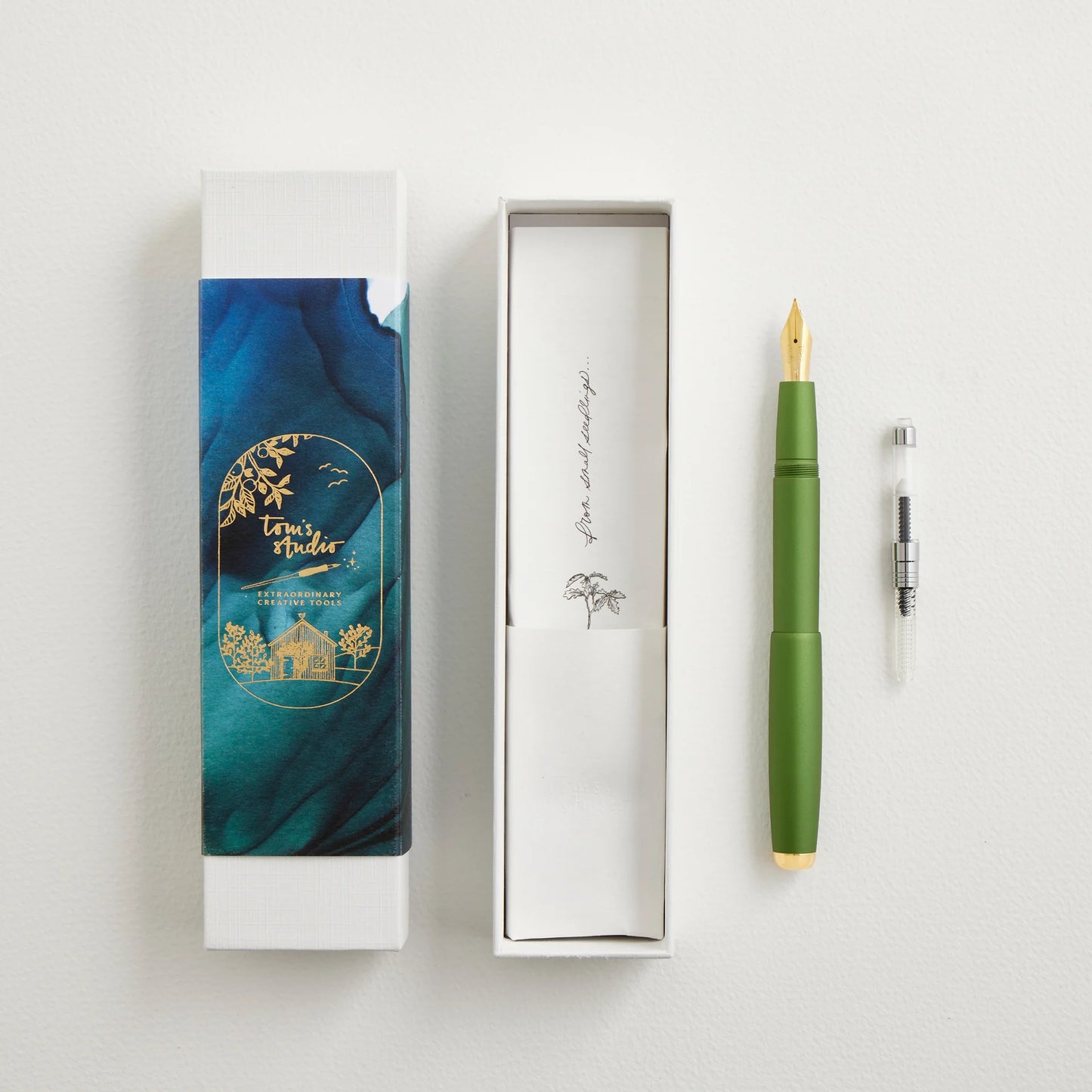 Tom's Studio Botanica Studio Fountain Pen - Special Edition