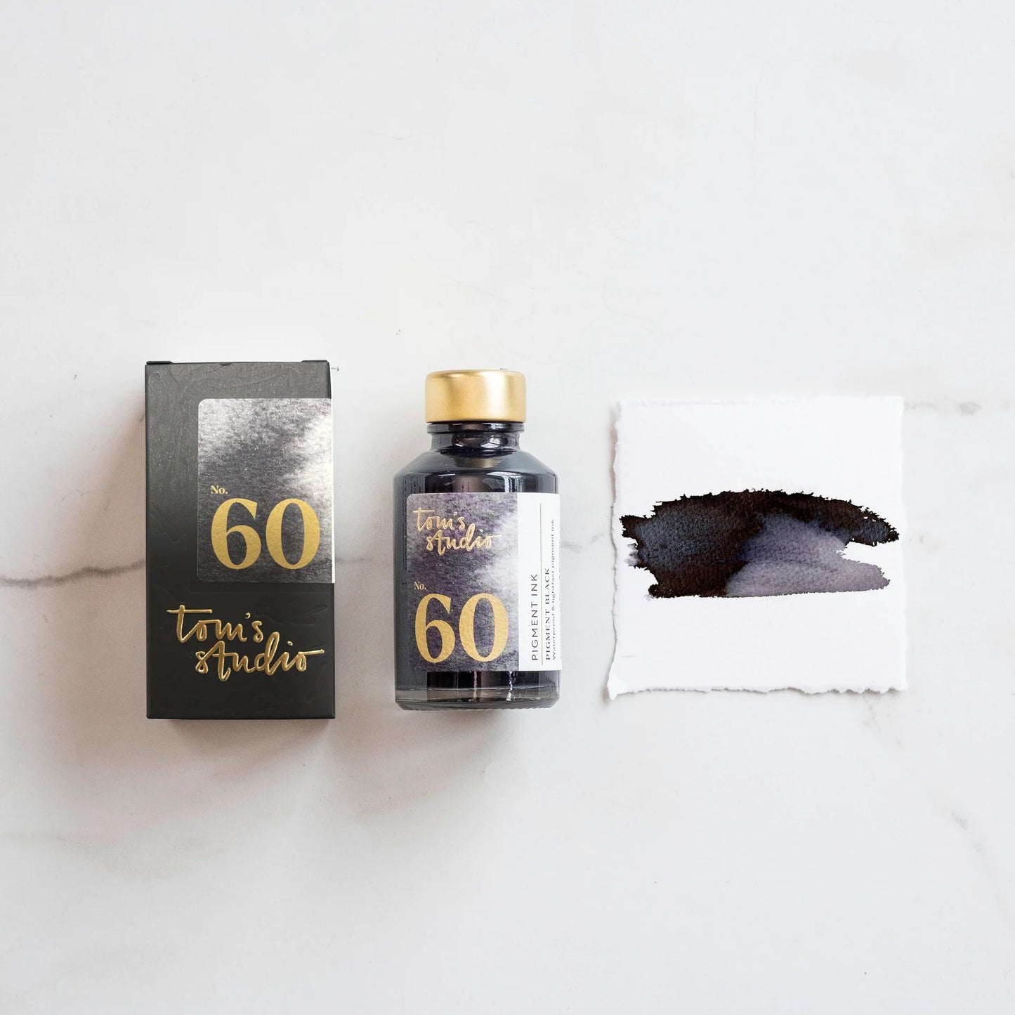 Tom's Studio Pigment Ink No. 60 Black 50ml