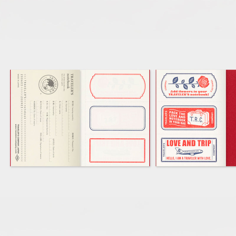 Traveler's Notebook Love and Trip Limited Edition