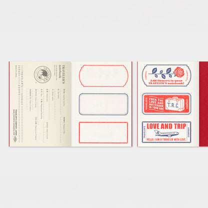 Traveler's Notebook Love and Trip Limited Edition