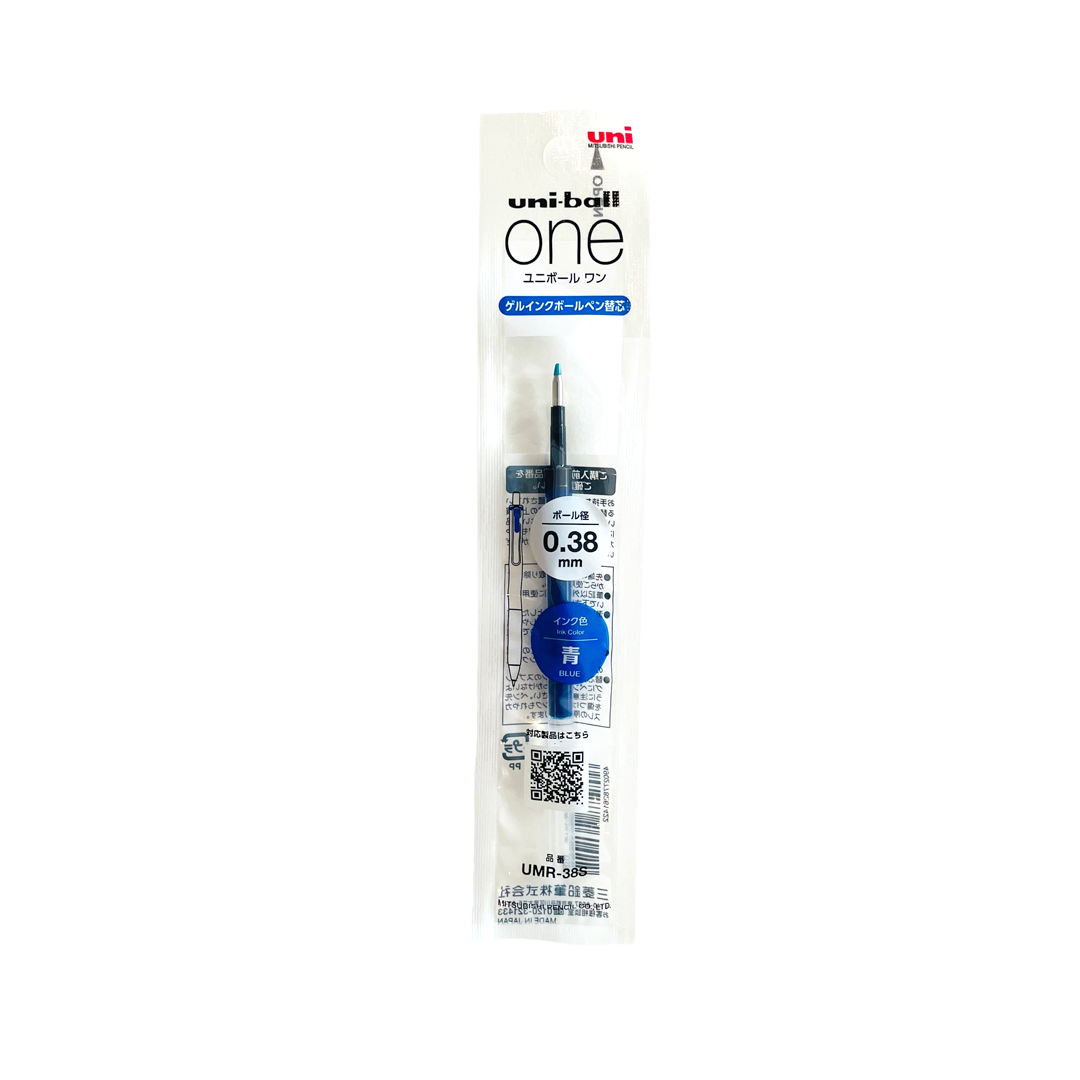 Uni-Ball One Gel Pen Refill 0.5 and 0.38 [UMR]