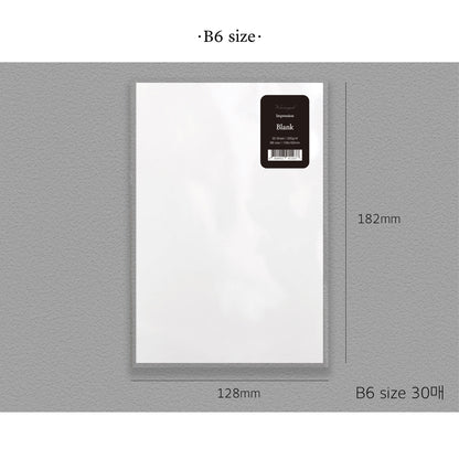 Wearingeul Impression Paper (B6/Post Card)