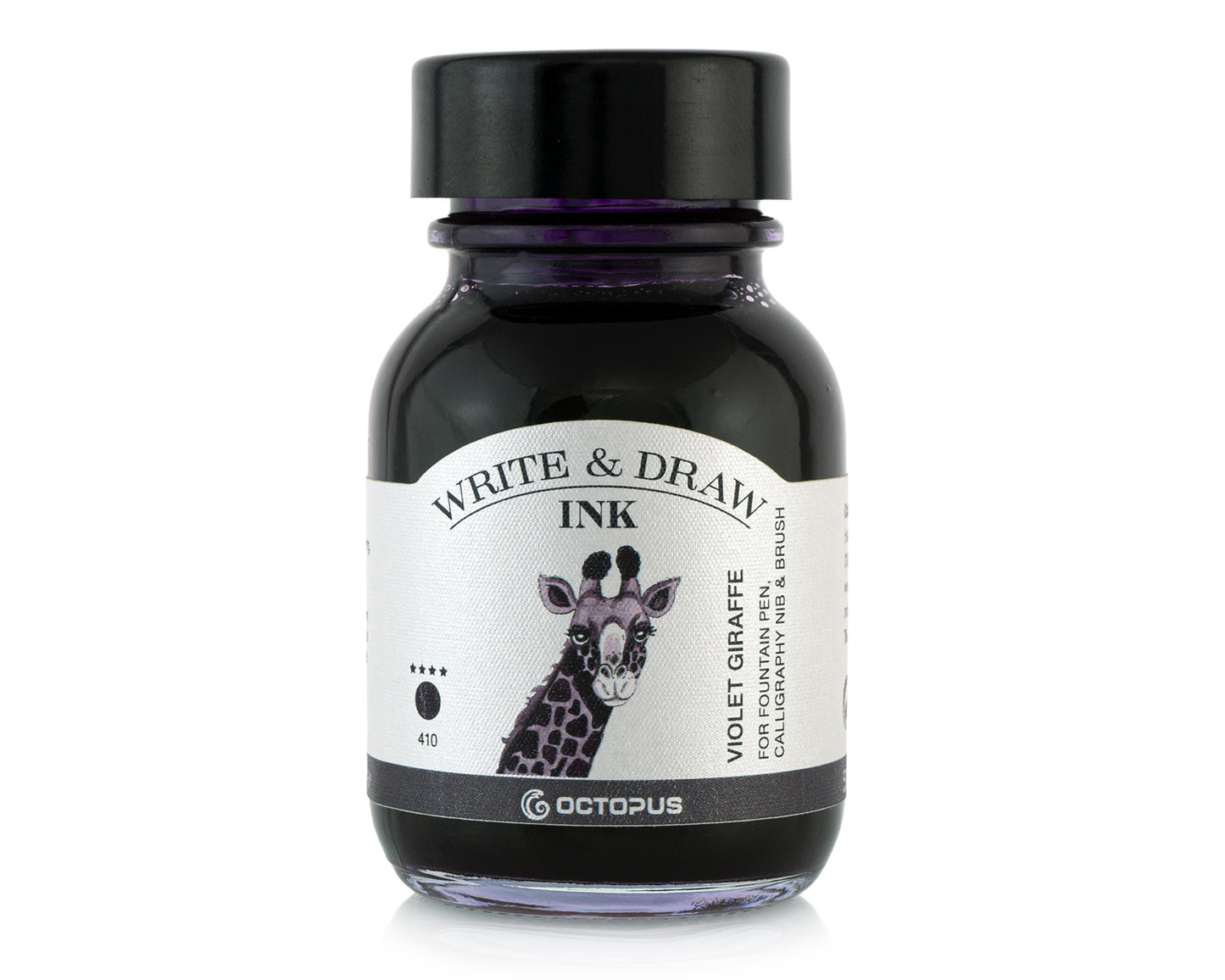 Octopus Fluids Pigmented Waterproof Document Proof Write and Draw Ink [50ml]