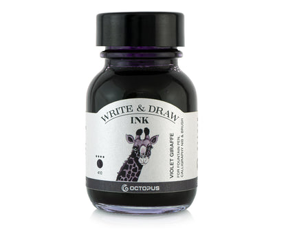 Octopus Fluids Pigmented Waterproof Document Proof Write and Draw Ink [50ml]