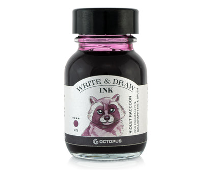 Octopus Fluids Pigmented Waterproof Document Proof Write and Draw Ink [50ml]