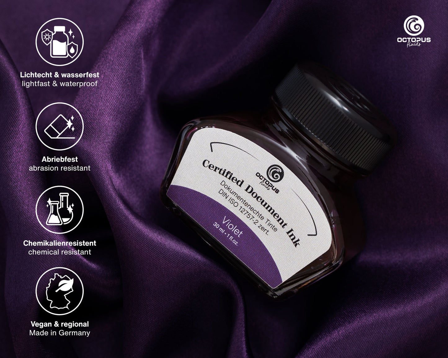 Octopus Fluids Document Inks (30 ml)