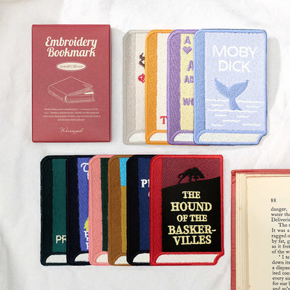 Wearingeul Embroidery Bookmark Set