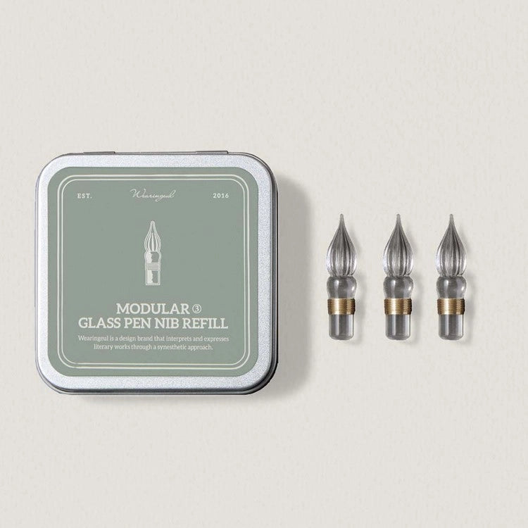 Wearingeul Modular Glass Pen Nib Refill