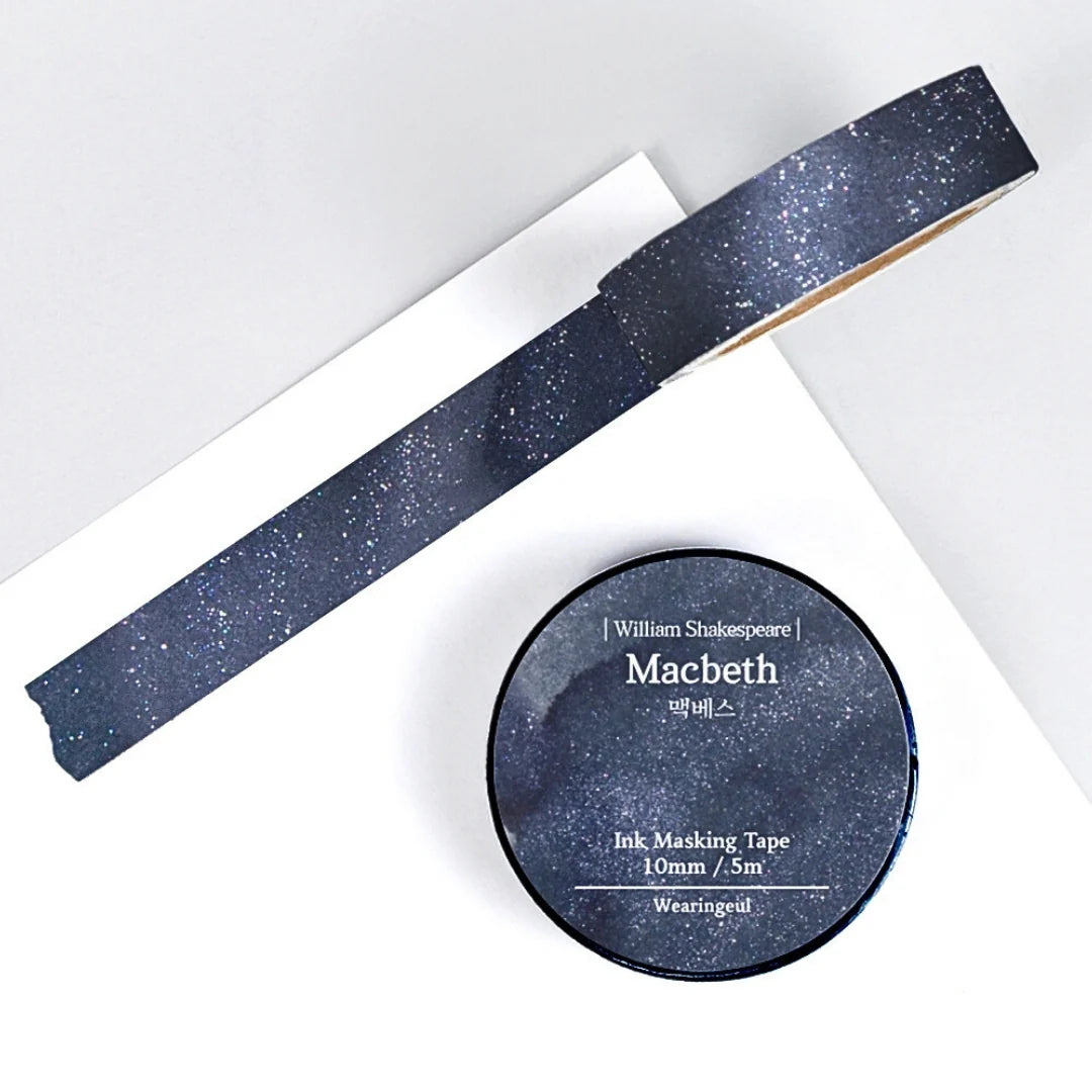 Wearingeul William Shakespeare Masking Tape