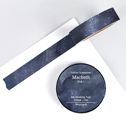 Wearingeul William Shakespeare Masking Tape