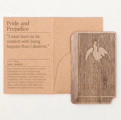 Wearingeul Wooden Bookmark