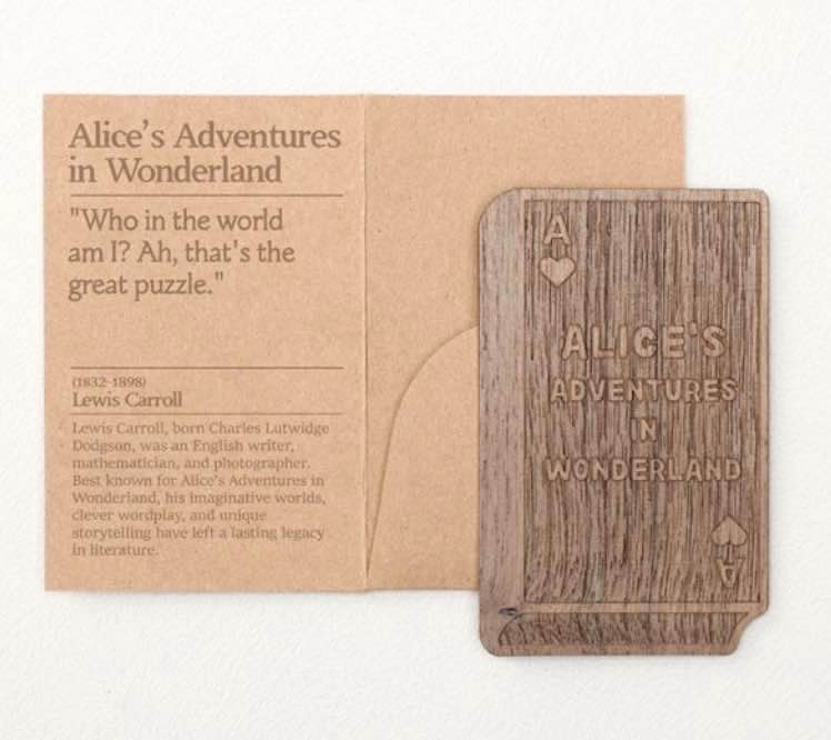 Wearingeul Wooden Bookmark