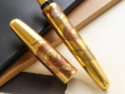 Wancher Dream Pen Rising Sun Maki-e Fountain Pen