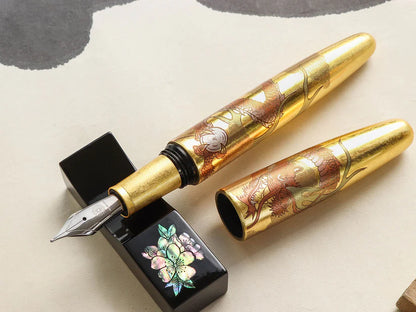 Wancher Dream Pen Rising Sun Maki-e Fountain Pen