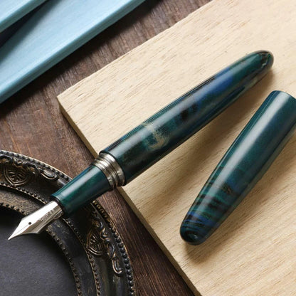 Wancher Dream Pen True Ebonite Fountain Pen - Marble