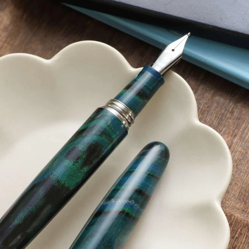 Wancher Dream Pen True Ebonite Fountain Pen - Marble