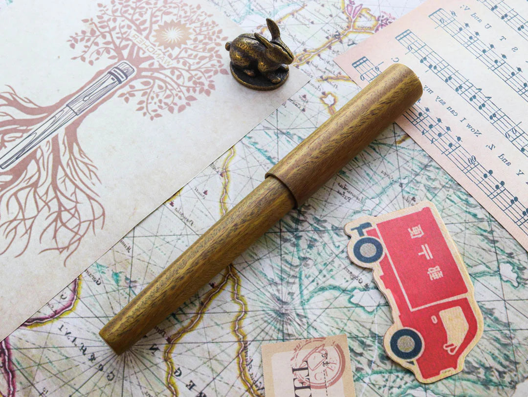 Wancher Sekai World Tree Fountain Pen (No Clip)