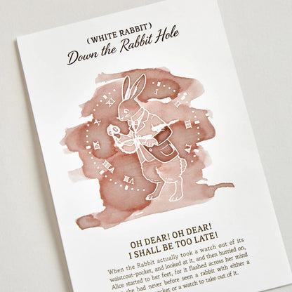 Wearingeul Alice's Adventures in Wonderland Postcard Set