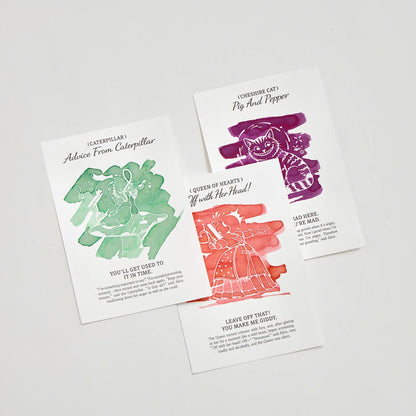 Wearingeul Alice's Adventures in Wonderland Postcard Set