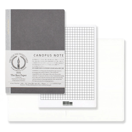 Yamamoto Paper Fountain Pen Friendly Canopus Notebook