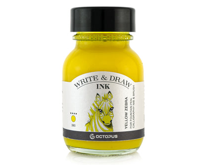 Octopus Fluids Pigmented Waterproof Document Proof Write and Draw Ink [50ml]