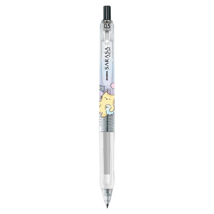 Zebra Sarasa Sleeping Animals Gel Pen