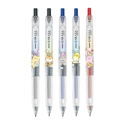 Zebra Sarasa Sleeping Animals Gel Pen