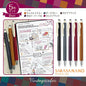 Zebra Sarasa Nano Vintage 0.3 Gel Pens (Set of 5)