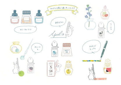 Beverly Ink's Companion Wooden Rubber Stamps