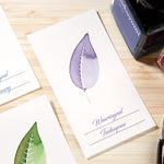 Wearingeul Leaf 3 Types Swatch Cards (50 sheets)