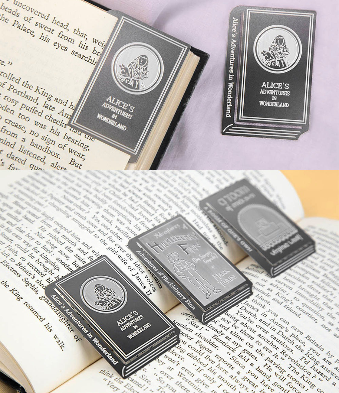 Wearingeul World Classic Series Edge Metal Bookmarks