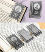 Wearingeul World Classic Series Edge Metal Bookmarks