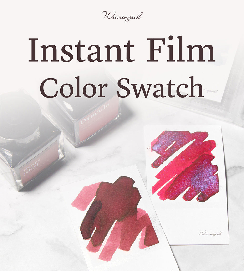 Wearingeul Color Swatch (Instant Film & Four Photos)