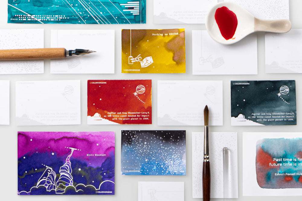 Colorverse Ink Art Cards