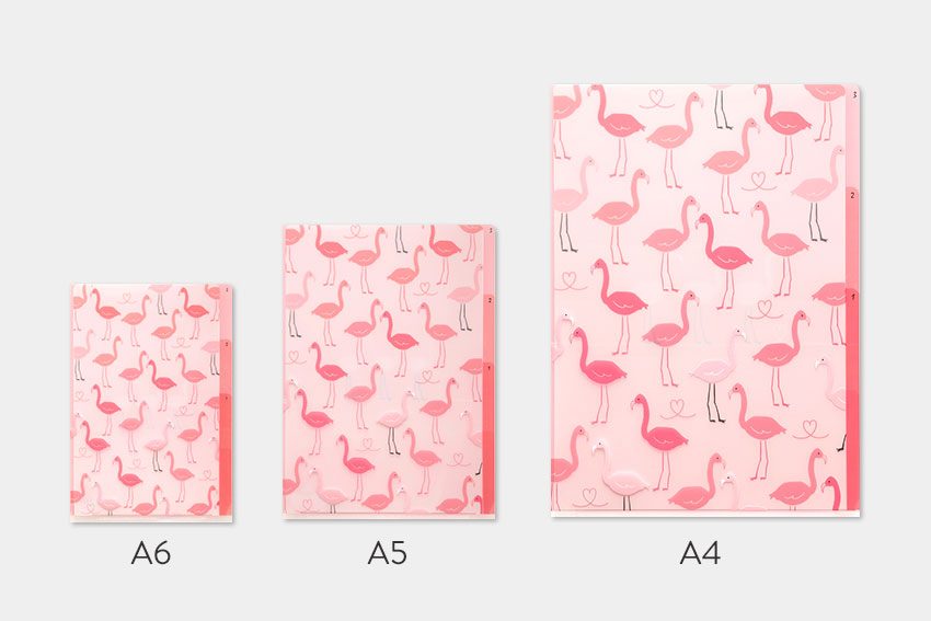 Midori Clear Folder 3 Pockets (A5)