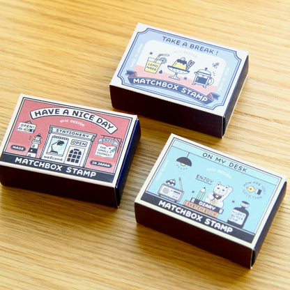 Sanby x Eric Small Things Matchbook Stamp Set