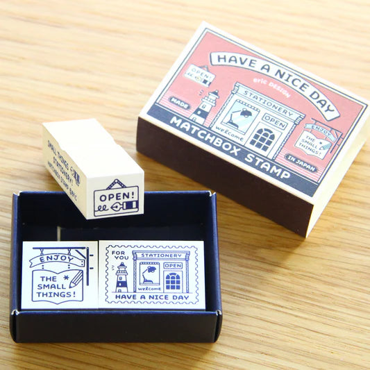 Sanby x Eric Small Things Matchbook Stamp Set