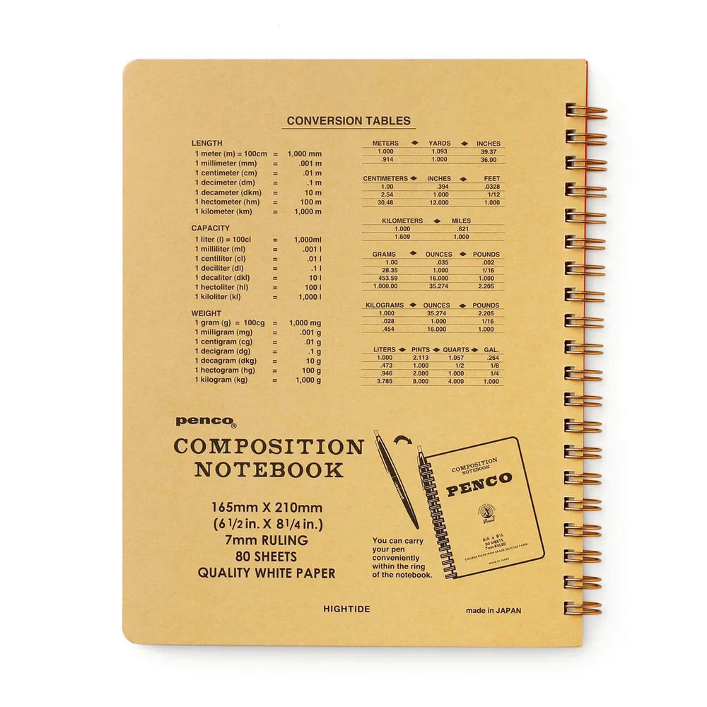 Penco Coil Ruled Notebook